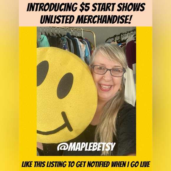 LIKE ❤️ this listing to be notified when I go live with my $5 start shows - Picture 2 of 2